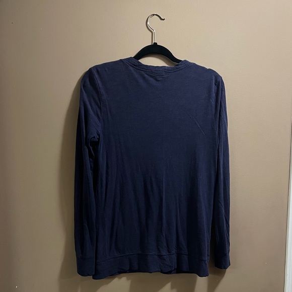 Gap Ladies Size S Navy Lightweight Button-up Cardigan - Picture 7 of 16